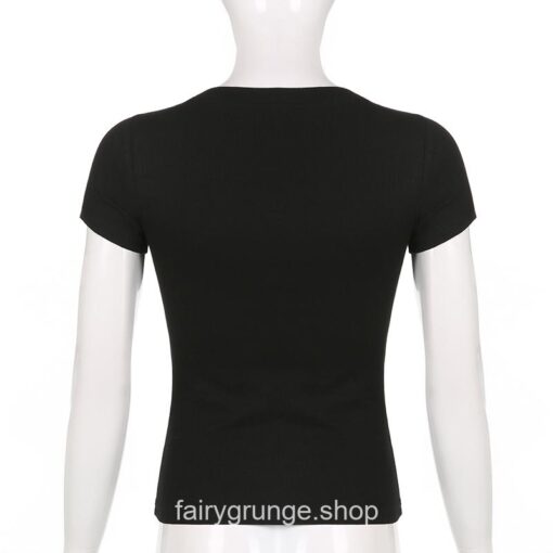 Grunge Fairycore Streetwear Wing 90s Aesthetic T-Shirt 5